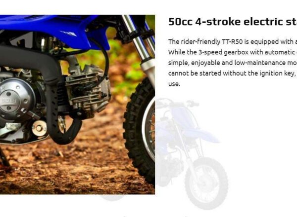 New Yamaha TTR50