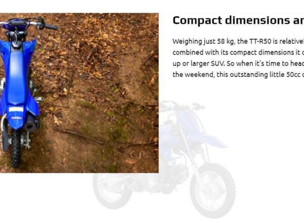 New Yamaha TTR50
